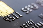 Credit card background, shallow DOF