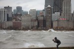 Hurricane Sandy Lake Michigan