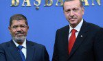Turkish Prime Ministerr Recep Tayyip Erdogan and President Mohamed Morsi