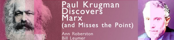 Marks and Krugman
