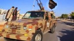 Libyan police fly Qaeda flag