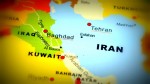 Iran and Iraq on map
