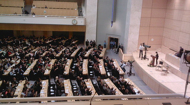 Opening Session of the Preperatory Committee for the 2010 Review Conference of the State Parties to the Nuclear Non-Proliferation Treaty. (NTP Prepcom), 2008 in Geneva